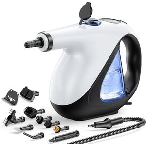 ADICOM Handheld Steam Cleaner for Home 3s Instant Heat-Up No Need to Wait, Upgrade 2 LB Light Weight Easy Refill Portable Steamer Cleaner for Furniture Couch Grout Walls Kitchenware Cleaning