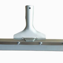 Serrated Notched Epoxy Rubber Speed Trowel Squeegee Notch, with Telescopic Handle for Epoxy Resin Coating Application, 35"