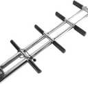 NovelBee 4 Step Dual Vertical Telescopic Boat Dive Ladder with transom mounting Bracket,316 Stainless Steel Sport Ladder for Marine Boat Yacht Swimming Pool