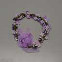 HUFFA Women Girls Flower Headband Bride Flower Crown Hairband Hair Accessories Wedding Party Spring New Wreath Headpiece Headwear (Color : D02)
