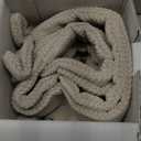 ZWJD Beige Pillow Covers 18x18 Inch Set of 2 Chenille Throw Pillow Covers with Elegant Design Soft and Luxurious Decorative Throw Pillows for Couch, Bed, and Home Decor(Beige)