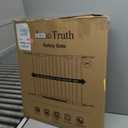 InnoTruth 27-36.6 in Wide Baby Gate for Stairs and Doorways, White