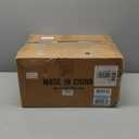 Machine Washable Area Rug 8x10 - Large for Living Room Vintage Oriental Soft Rugs, Low Pile Thin Floor Carpet with Non Slip Backing for Bedroom, Dorm, Under Dining Room Table, Indoor House, Office (Blue/Gray)