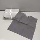 Salt Earth 100% Cotton Muslin Throw Blanket Gauze Blanket 55"X75" Twin, 4 Layered, Couch, Bed, Living Room, Home, Lightweight, All Season Blankets & Throws, Easy wash, Skin Friendly (Scottish Grey)