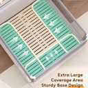 FAMILL Bed Rail for Toddlers, Foldable Toddler Bed Rails Suitable for Queen/King/Full/Twin Size, Grey, 70.8", 1 Side