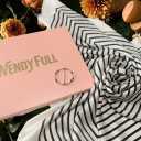 Mulberry Silk Feeling Head Scarf 27" Women's Fashion Square Neck Satin Scarfs for Bag Hair Scarves with Scarf Ring (A1-white Line)