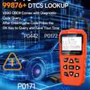 OBD2 Scanner,V880 Car Scanner Diagnostic Tool: Car Check Engine Code Reader with Reset,Live Data & Freeze Frame,Mode 6, Mode 8, OBDII Scan Tool for All OBD II Protocol Vehicles Since 1996