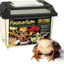 Exo Terra Faunarium, Plastic Reptile Terrarium, Large, PT2265