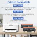 TN760 Toner 2 Pack Compatible Toner for Brother TN-730/TN-760 TN760 TN730 Work with Brother MFC-L2710DW MFC-L2750DW HL-L2395DW HL-L2370DW DCP-L2550DW HL-L2390DW Printer, TN-760/TN-730