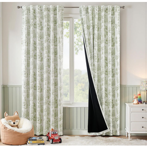 jinchan Purple Blackout Unicorn Curtains for Girls Kids Room Thermal Insulated Room Darkening Rainbow Curtains for Girls Bedroom Silver Foil Printed Grommet 63 Inch Length Purple Lilac 2 Panels