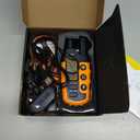 Bousnic Dog Shock Collar - 3300Ft Dog Training Collar with Remote for 5-120lbs Small Medium Large Dogs Rechargeable Waterproof e Collar with Beep (1-8), Vibration(1-16), Safe Shock(1-99) (Orange)