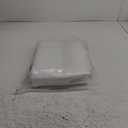 ZYP 2PCS 8x10ft Heavy Duty Clear Waterproof Tarps Outdoor Garden Rainproof Covering,Clear Vinyl Tarp with Grommets,Transparent Waterproof Tarpaulin for Covering Henhouse Porch Canopy Plant Camping