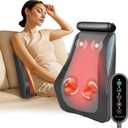 Snailax Back Massager for Back Pain Deep Tissue, Shiatsu Neck Back Massager with Heat, 3D Kneading Chair Massage Pillow, Neck Shoulder Massage, Gifts for Mom, Dad, Women