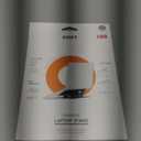 MOFT Invisible Slim Laptop Stand, Adhesive And Reusable, Adjustable Perfect Viewing Angles, Compatible with Laptops Up to 15.6", Grey (Cool Gray)