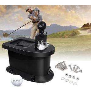 Golf Cart Ball Washer and Club Cleaner Kit for EZGO, Club Car, Yamaha, Advanced EV, Star EV, Universal & Detachable