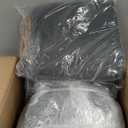 Bean Bag Chairs for Adults - Giant Bean Bag Chair Convertible Bean Bag Bed - Beanbag Chair with Micro Fiber Cover/Furniture Foam Filler - Floor Couch Sofa in Bedroom Dorm Room - Full Charcoal