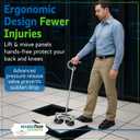 Access Floor Systems Stand Up Floor Puller - 5 inch Cups