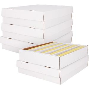 BCW Super Monster 5 Row Trading Card Storage Box - 5ct | Holds 5000 Standard Trading Cards & 7000 Gaming Cards | Card Storage Box for Basketball, Football, MTG, Pokemon