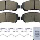 HUSCH D1374 Front Ceramic Brake Pads Kit Fit For Nissan Juke 2014-2017, For Maxima 2009-2014, For Maxima 2016-2023, For Sentra 2009-2012