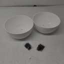 Muse Hanging Planter - 9.84 Inch Hanging Planters for Indoor Plants, Hanging Pots for Plants Indoor Outdoor, Set of 2, White