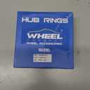 WHEEL CONNECT Hub Centric Rings, 106 to 78.1, Set of 4, ABS Plastic Hubrings, O.D:106 (106.1) - I.D:78.1mm.