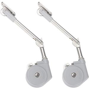 A-KARCK Lid Stay with Soft Close 2Pack, Hydraulics Lid Support for Toy Box and Upward Top-Opening Flap Doors, Support Capacity 12lbs-21lbs/2PC