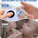 3-in-1 Electric Nail Clipper - 2025 New 360 Rotation Electric Nail Trimmer with Auto Storage | Led Light & 3 Speeds | Battery & Speed Indicator, Automatic Nail Clipper for Baby Seniors Adult