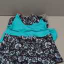 Daci Tankini Swimsuits for Women-2025 Bathing Suits 2 Piece Swimwear with Shorts for Tummy Control (X-Large, Aqua and Flower)