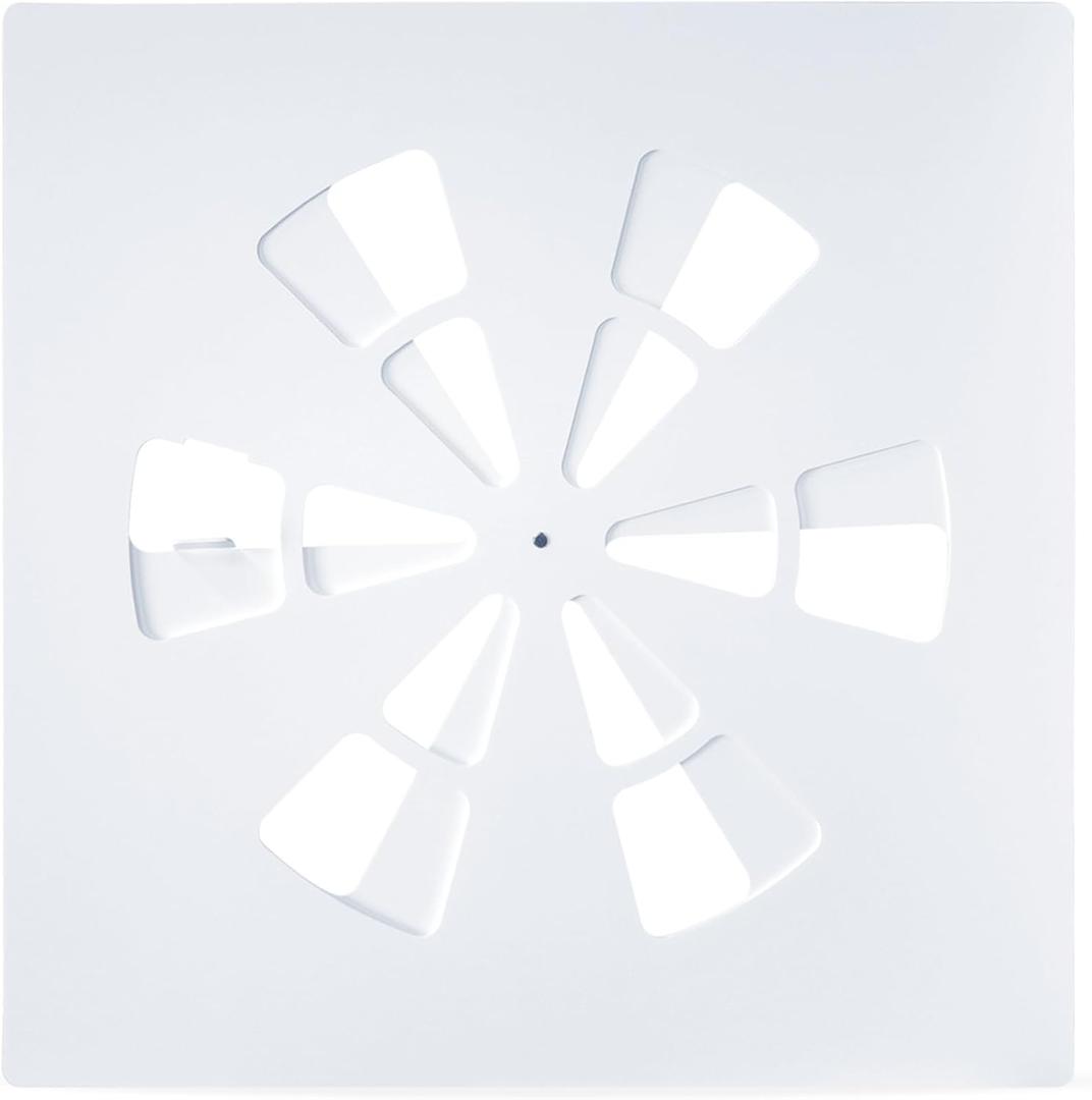 24"x24" Adjustable Ceiling Air Vent Cover  24-Inch Square/AC/HVAC/Heat Deflector for 24"x24" Flat Office Ceiling Vents, Suitable for Home/Commercial Spaces (1 Pack)