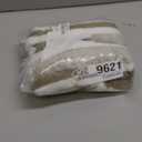 USTIDE Brown Strip Hand Towels 100% Cotton Face Towels Set of 2 Soft Absorbent Towels for Bathroom Bath Spa Gym2 Hand Towels, 14x29