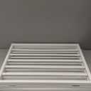 Pet Gate - 3-Panel Indoor Foldable Dog Fence for Stairs, Hallways or Doorways - 54x24-Inch Retractable Wood Freestanding Dog Gates by PETMAKER (White)