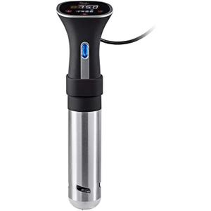Monoprice Sous Vide Immersion Cooker 800W - With Adjustable Clamp And Digital LED Touch Screen, Easy To Clean, Black and Silver - Strata Home Collection