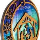 3 x Christmas Nativity Ornament 2026 - Christian Christmas Ornaments - Religious Christmas Ornaments - Christmas Ornaments - Christian Christmas Decor - Christmas Decoration