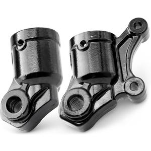 Ebike Fork Legs for CNC Compatible with Tuttio Soleil01 GB SF BF ARC Electric Dirt Bike Front Fork Lower Axle Clamps, Replacement for Tutto for Tutti Soleil 01 Dropouts Parts, Anodized Black