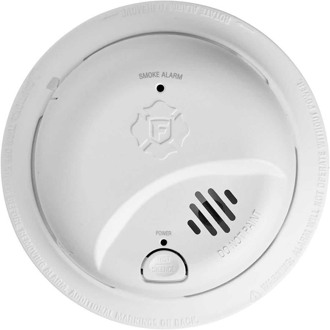 First Alert Hard-Wired w/Battery Back-up Ionization Smoke Detector