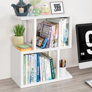 IGERI Desktop Bookshelf for Top of Desk Shelf - White Table Bookcase 3-Tier Shelves Storage Small Book Organizer Hutch for Dorm Office College IGERI Desktop Bookshelf for Top of Desk Shelf - White Table Bookcase 3-Tier Shelves Storage Small Book Organizer Hutch for Dorm Office College