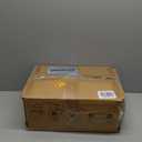 AMADA HOMEFURNISHING 6x9 Area Rugs, Blue Low-Profile Washable Rug with Non-Slip Backing & Durable Edge Binding, Vintage Rugs for Living Room, Bedroom, Dinning Room (Grey/Beige)