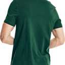 Nautica Short Sleeve Solid Crew Neck T-shirt Shirt (Green, XL)