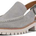 Donald Pliner Womens Essex Slingback Loafers for Women - Comfortable Womens Shoes with EVA Lug Sole, Slingback Shoes (10, Dove - Suede)