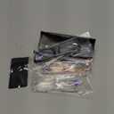 Gaoye Reading Glasses for Women, 6 pack Fashion Readers for Women Men Spring Hinge Eye Glasses, Blue Light Reading Glasses (Glossy Black, Tofu Beige, Transparent Pink, Transparent, Transparent Purple, Transparent Blue)