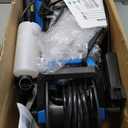 Electric Pressure Washer 5000PSI-Max 3.6GPM Power Washer Touch Screen Adjustable Pressure,4 Nozzles and 500ml Foam Cannon Power Washer Cleaning for Patio Blue