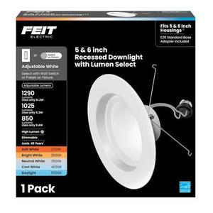 Feit Recessed Downlight With Lumen Select