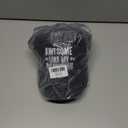 4 x Awesome Like My Daughter Hat, Birthday for Papa, Stepdad, Grandpa Black (Black)