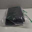 Stackable Jewelry Trays - 4Pcs Black Velvet Jewelry Tray Showcase Display Plate for Necklace Bracelet Ring Organizer