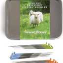 Precision Felting Needles  High Carbon Steel Fiber Arts Tools for Needle Felting Kits and Wool Sculptures | Felt and Fiber Arts Supplies for Beginners & Pros, Made in Germany, Packaged in USA