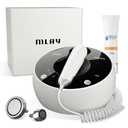 MLAY Professional RF Beauty Machine, Radio Frequency Face Machine with 2 Probes, at Home Radio Frequency Skin Tightening for Lifting, Wrinkle Reducing, Anti Aging - Salon EffectsGel Included