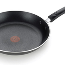 T-Fal Experience Nonstick Fry Pan 12.5 Inch, Induction, Oven Broiler Safe 400F, Non Stick Frying Pan, Skillet, Kitchen Egg Pan, Omelet Pan, Cookware, Pots and Pans, Home, Dishwasher Safe, Black