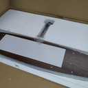 Fanbulous 52" Outdoor Ceiling Fans with Lights and Remote Control,IP65 Wet Rated Waterproof Ceiling Fan with 6-Speed DC Motor, Farmhouse Gazebo Fan for Porch Patios PavilionBlack