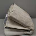 6x9 Area Rug for Living Room Floral Washable Non-Slip Modern Rugs for Bedroom Dinning Room Ultra-Thin Indoor Beige