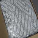 Riverbrook Home Zippered Cushion Cover Pillow with Removable Soft Angel Hair Filler, Jordan Putty - Grey, 20 x 20-Inch